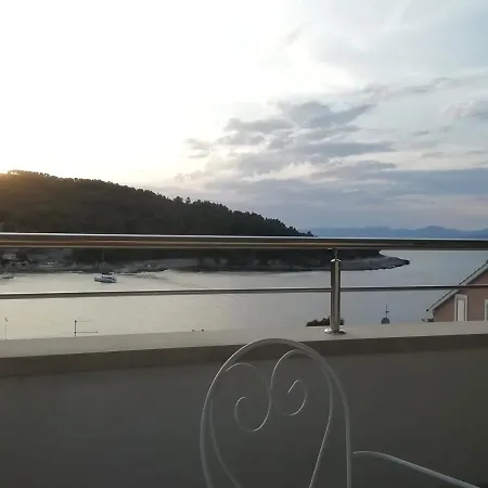 Sea View Above Beach On Paradise Island Solta Near Split